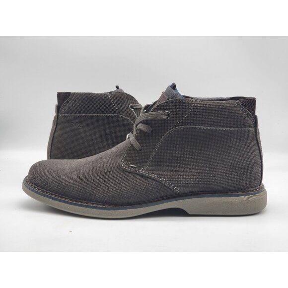 Nunn Bush Otto Plain Toe Gray Chukka Boots 84987-020 Size 8.5M - Picture 4 of 9